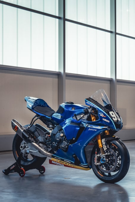 Yamaha R1 de KM99 préparée par Mario Kupper