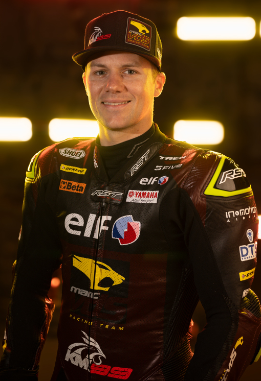 Florian Marino, pilote du team Elf - Marc VDS - KM99
