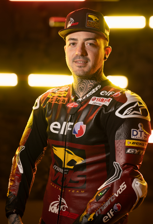 Jeremy Guarnoni, pilote du team Elf - Marc VDS - KM99