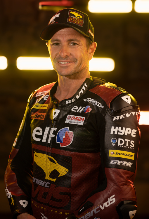 Randy De Puniet, pilote du team Elf - Marc VDS - KM99
