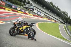 Une course à domicile marquée par une météo typiquement ardennaise pour l'Équipe Elf Marc VDS /KM99 aux 8 Heures Spa Motos, Seconde Manche du FIM EWC