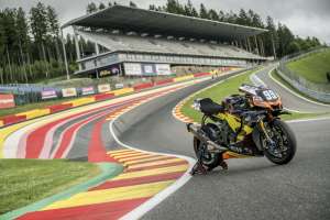 Une course à domicile marquée par une météo typiquement ardennaise pour l'Équipe Elf Marc VDS /KM99 aux 8 Heures Spa Motos, Seconde Manche du FIM EWC