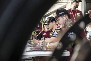 The Elf Marc VDS / KM99 Team forced to retire due to engine failure at the 2025 Bol d’Or, final round of the FIM EWC