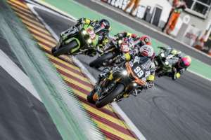 Une course à domicile marquée par une météo typiquement ardennaise pour l'Équipe Elf Marc VDS /KM99 aux 8 Heures Spa Motos, Seconde Manche du FIM EWC